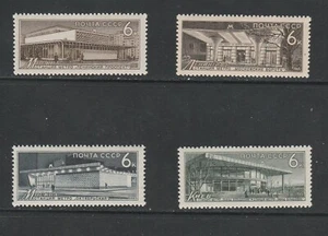 ARCHITECTURE: SUBWAY STATIONS  SET OF STAMPS 1965: SCOTT  3120-3123 MNHOG - Picture 1 of 2