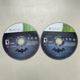 Batman: Arkham Origins (Microsoft Xbox 360, 2013) Disk Only&hellip;D1 And D2