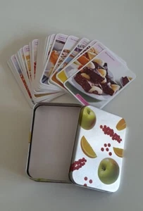 Metallbox Schachtel mit 50 Rezepten Backen Kuchen Torten Tarte Wähen Kochen  - Bild 1 von 5