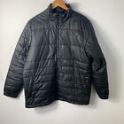 Timberland Jacket Mens Large Black Puffer Coat Outdoor Winter Nylon Pockets Top