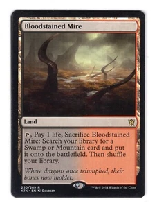 Bloodstained Mire - Khans of Tarkir (KTK) - Picture 1 of 2