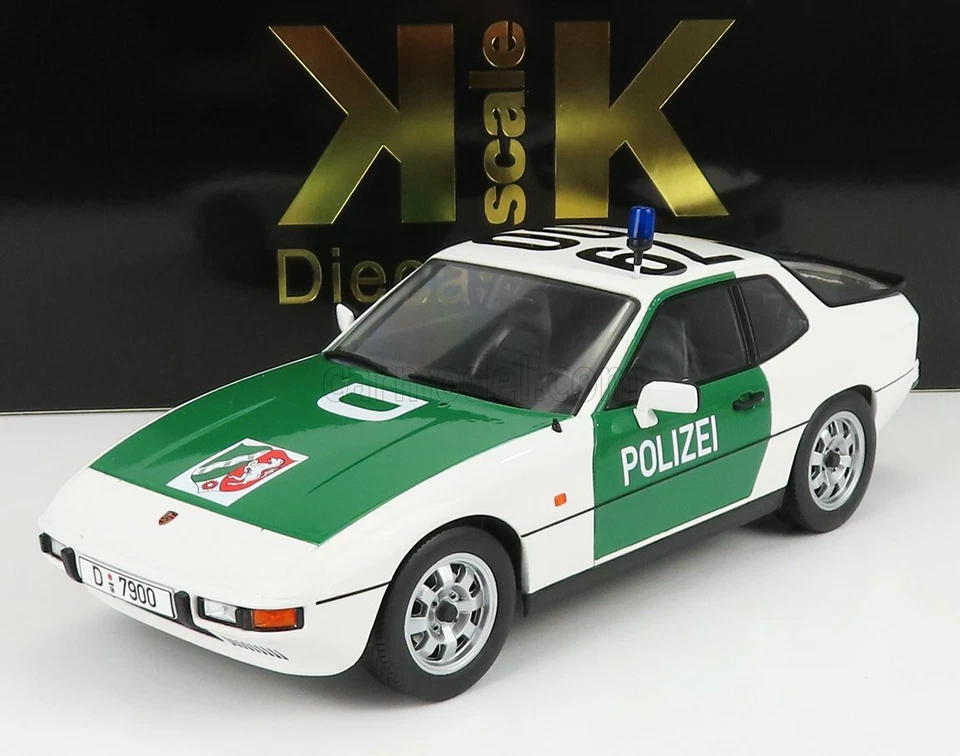 1/18 KK-SCALE - PORSCHE - 924 AUTOBAHN POLIZEI DUSSELDORF POLICE COUPE KKDC18072 - Immagine 1 di 1