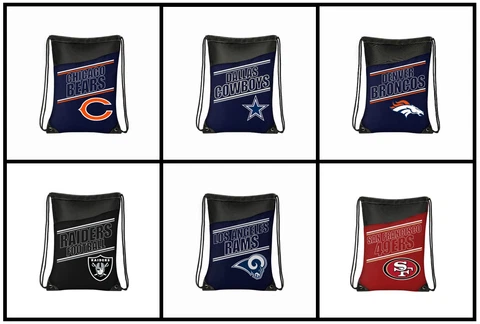 NFL Northwest Incline Back-Sack Drawstring Back Pack Cover