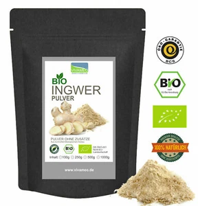 Organic ginger powder ground • ginger powder • ginger powder • organic quality 500 g - Picture 1 of 6