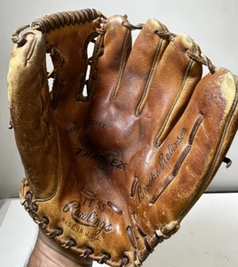 Vintage 1960er Rawlings Brooks Robinson TT 55 RHT Trapez Web Baseball Handschuh USA - Bild 1 von 10