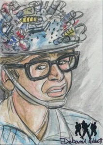Cryptozoic Ghostbusters 2016 Sketch Card By Deborah Abbott - Picture 1 of 1