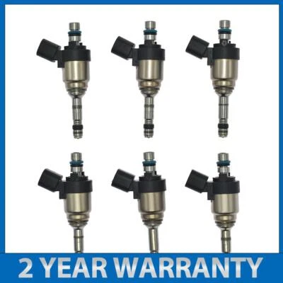 6 peças injetores de combustível 35310-3C550 para 2012 2013 Hyundai Azera 3.3L Genesis 3.8L V6 - Imagem 1 de 4