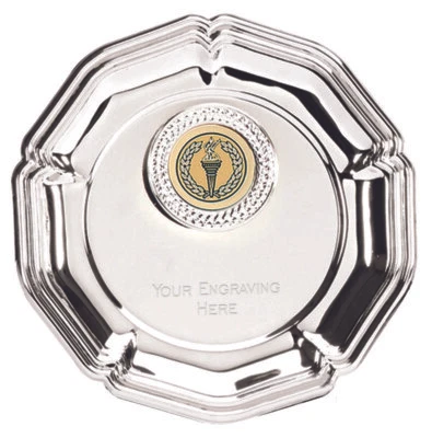 TSS Tudor Rose Salver - Incisione gratuita - Disponibili più misure - Premio Trofeo