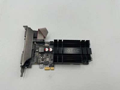 Zotac ZT-71304-20L graphics PCI-E 64BIT card NVIDIA GeForce GT 710 1GB GDDR3 - Image 1 of 4
