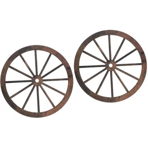 2 Pack Decorative Wood Craft Rustic Farmhouse Wall Vintage - Picture 1 of 12