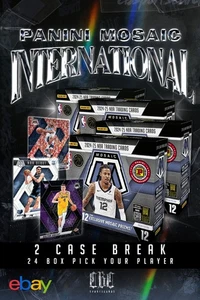 Stephen Curry 2024-25 NBA Mosaic International 2 Case Pick Your Player #1 - Picture 1 of 1