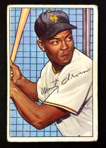 Bowman #162 Monte Irvin 1952 New York Giants en muy buen estado/excelente - Imagen 1 de 2