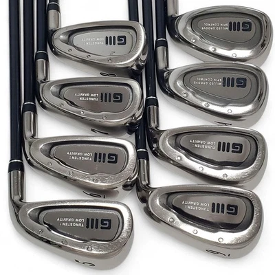 DAIWA GIII Iron Set 5-PW R Flex Hyper Kick FR-I Shaft Right Handed Used - Image 1 of 4
