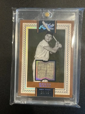 2016 Panini Prime Cuts - Base III relíquias Roger Maris #101 /99 (MEM) - Imagem 1 de 2