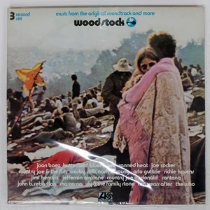 VA WOODSTOCK ATLANTIC P4616A Japan REISSUE INSERT GATEFOLD VINYL 3LP - Picture 1 of 1