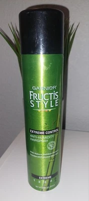 Garnier Fructis Style Anti-Humidity Hairspray Extreme Control #5 Hold 8.25 Oz Or - Image 1 of 2