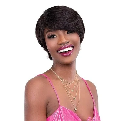 Janet Collection LAVISH 100% Virgin Human Hair Wig- NENE (PFS1B/30) - Image 1 of 4