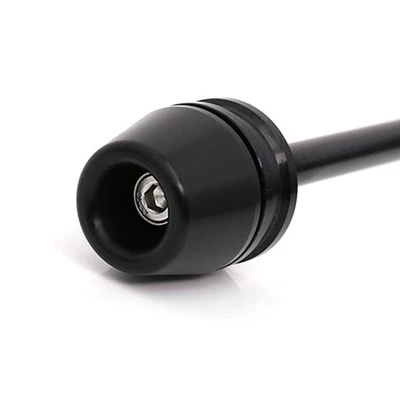 Black Delrin POM Fork Slider Protector For Honda CBF1000 ABS 06 07 08 09 - Image 1 of 3