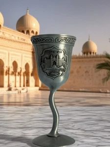 Einzigartige Dubai Kiddusch Tasse 4 Zoll; Souvenir alt und neu Dubai - Bild 1 von 24