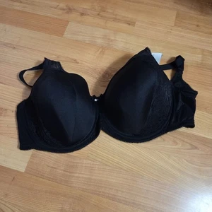 Wacoal 853186 Retro Chic UW Full Figure Bra Size 38G Black New. - Picture 1 of 7