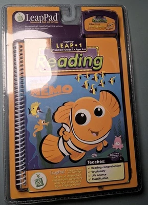 LeapFrog LeapPad “Finding Nemo” Cartridge – New (Package Opened) - Image 1 of 3