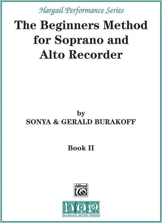 The Beginners Method for Soprano and Alto Recorder, Book 2 - Image 1 of 1