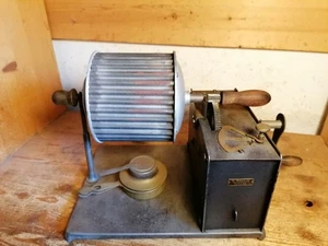 Sehr seltener aufziehbarer französischer Kaffeeröster Röstmühle - Bild 1 von 11