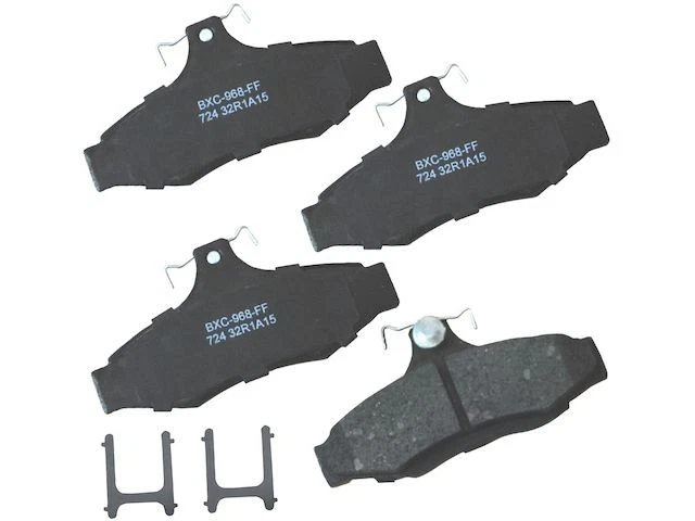 Rear Brake Pad Set For 1997-2004 Mitsubishi Diamante 1998 1999 2000 2001 SF825BX - Image 1 of 1