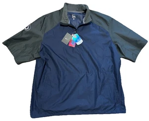 Nike Penn State Nittany Lions Half Zip Warm Up Trainer Jacke Neu mit Etikett Kurzarm - Bild 1 von 8
