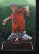 JOHN  HELLWEG 2012 BOWMAN PLATINUM PROSPECTS GREEN REFRACTOR #BPP87   /399
