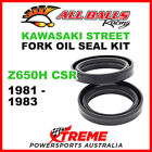 All Balls 55-110 Kawasaki Z650H CSR 1981-1983 Fork Oil Seal Kit 36x48x8
