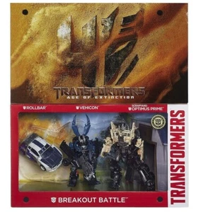 HOT Transformers Platinum BREAKOUT BATTLE Optimus Prime Vehicon Rollbar Gift - Picture 1 of 9
