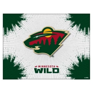 NHL - Logotipo salvaje de lona de equipo de hockey de lona de Minnesota - Imagen 1 de 3
