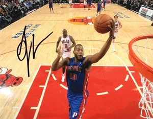 Detroit Pistons Greg Monroe Signed 8x10 Photo COA - Picture 1 of 1