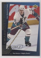 1994-95 Upper Deck Predictor Hobby Winners Prizes Gold Paul Kariya #H14 HOF