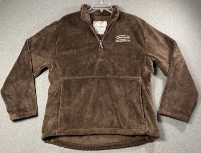 Suéter J.America Mujer Polar Cuarto Cremallera Talla XL Marrón  Foto 1 de 4