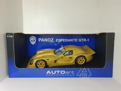 1:18 1998 Panoz Esperante GTR-1 78202 - AUTOart - Gold - Diecast - Boxed - Image 1 of 4
