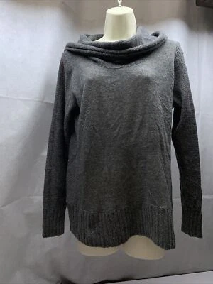 Suéter Relativity Mujer Negro Capucha Cuello Talla Pequeña XL Negocios Informal KG Foto 1 de 4