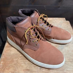 Polo Ralph Lauren Boot Men's size 12 /. UK 11 Pony Nubuck Sneaker Construction - Picture 1 of 9