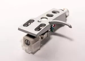 Silver Headshell Cartridge Already Assembled Audio Technica AT3600L Cartridge - Bild 1 von 3