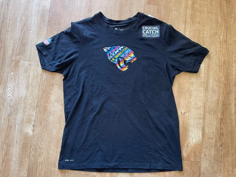 Nike Dri Fit On Field Jacksonville Jaguars Crucial Catch T Shirt Men’s Large NFL Cover