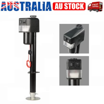 AU Electric Jack Stand Wheel 12v 1587kg Caravan Trailer Boat Stabilizer Leg HD - image 1 of 4