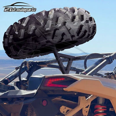 Se adapta a Can Am Maverick X3/X3 Max/Turbo/R UTV montaje portador de neumáticos de repuesto 2017-2025 Foto 1 de 4