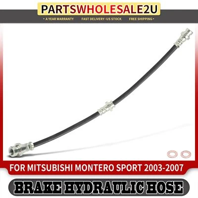 Rear Left / Right Side Brake Hydraulic Hose for Mitsubishi Montero Sport 03-07 - Image 1 of 4