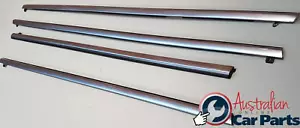 Chrome Door Window Belt Mould Set Genuine suits Holden Caprice WM WN Statesman - Picture 1 of 3