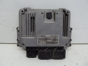 2013 CITROEN DS3 D-SPORT 1.6 THP PETROL TURBO ENGINE CONTROL UNIT ECU 9666319580 - Picture 1 of 7