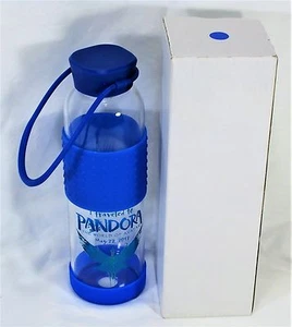 Disney Pandora El Mundo de Avatar Día Inaugural Exclusivo Botella de Agua de Vidrio NUEVO - Imagen 1 de 4