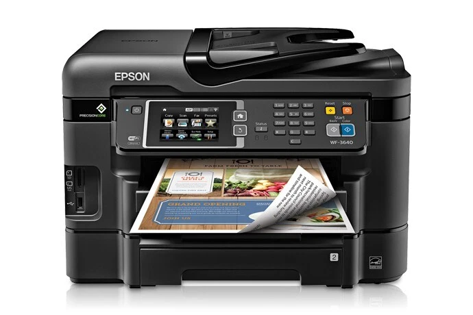 Epson WorkForce-Parts or Repair- WF-3640 All-in-One Inkjet Printer (C11CD16201) - Image 1 of 1