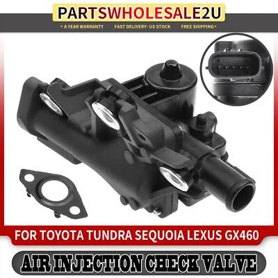 Válvula de retención de inyección de aire secundaria del lado derecho para Toyota Sequoia Lexus GX460 Foto 1 de 4