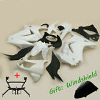 Unpainted Fairing Body Work Kit W/ Stay Bracket For Kawasaki Ninja 250R 08-12